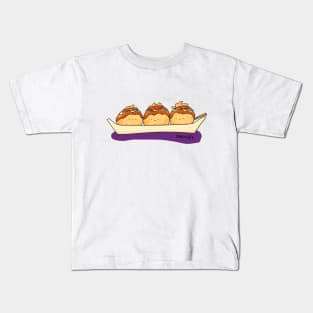 The Takoyaki Triplets Kids T-Shirt